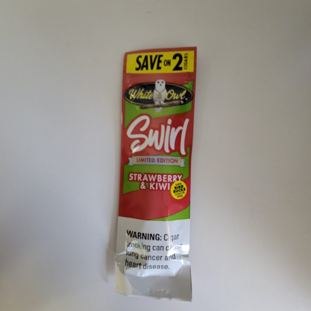 White Owl Swirl Strawberry & Kiwi Smoky Mountain Relief, LLC